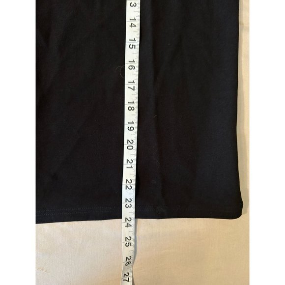 Women's Shein Black Pullover Top with Lace Short Sleeves Size Large - Picture 8 of 10